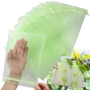 15 ct 6x9" Green Organza Pouch Bag Drawstring Strong Gift Candy Bag Jew…